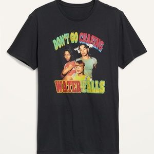 Brand New with Tags Old Navy TLC Don’t Go Chasing Waterfalls Graphic T Shirt